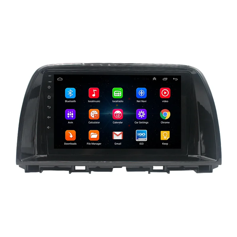 
9 Inch android 9.0 stereo video music radio BT rear camera multimedia mirror link car dvd gps navigation system for mazda cx5 