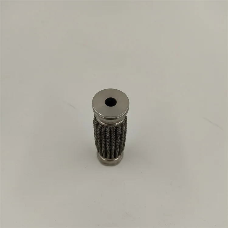 micron metal pleated mesh pleated ss 304 316 Cylinder stainless steel filter cartridge