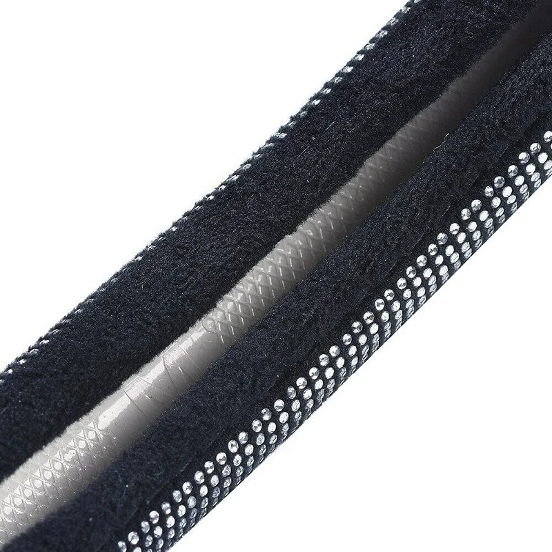 
38cm Universal Shiny Skidproof Protector Crystal Car Steering Wheel Cover 