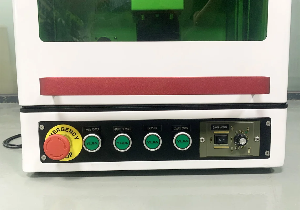 Raycus JPT Q-Switch 20 Вт 30 50 закрытый волоконно-лазерный маркировочный Печатный гравировальный станок с защитой CE сертифицированный 1064 нм небольшого