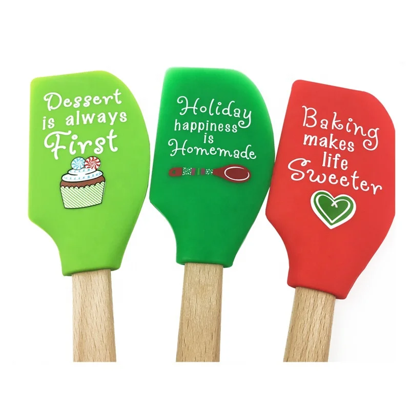 Spatula OEM/ODM Durable Non-stick Kitchenware Tongue Scraper Tools Food Grade Silicone Spatula for Cooking Tools