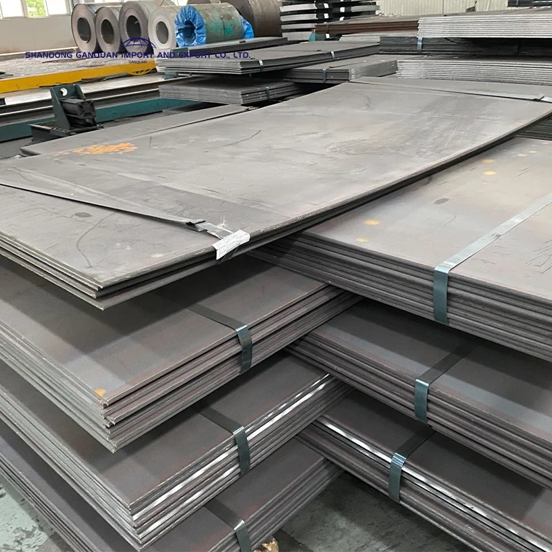 Hot Rolled  Q235 A105 A36 St52  Mild Steel 12mm 3mm High SS400 Q355  Carbon Steel Plate