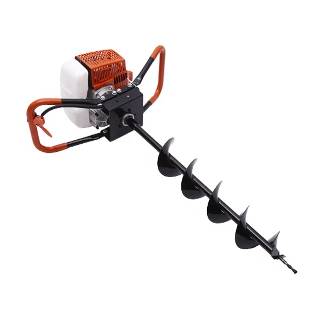 Auger drilling machine petrol earth auger