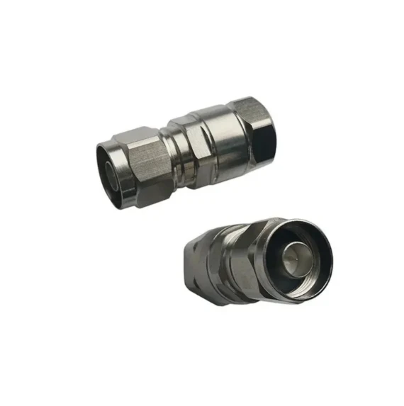 Factory direct sale N male plug straight clamp rf connector for 1/2 inch feeder cable LDF4-50A cable for DAS IBS