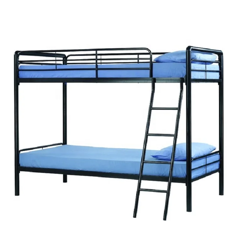 On-trend colorful style classic cheap all ages kids twin over twin metal bunk bed for children