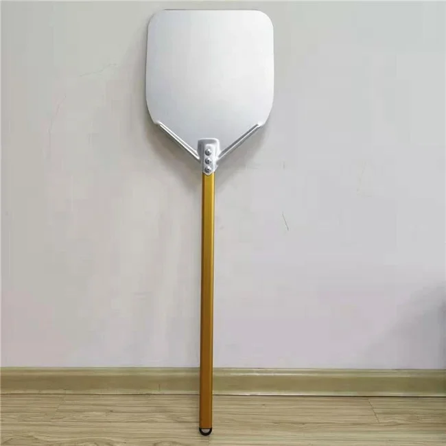 Hot sell Baking Wood Fired Pizza Oven Spatula Anodized Blade Shovel with aluminum handle