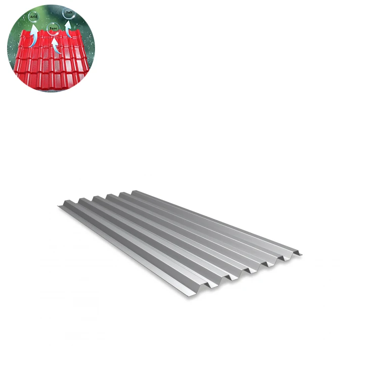 Zhongtuo suppliers hot sale Acid and alkali resistance anti corrosion heat insulation aluminium zinc rubber tiles roofing sheet