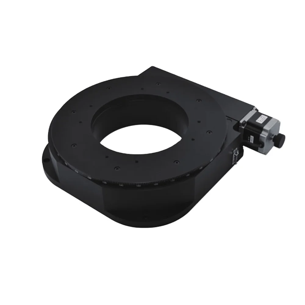 Linear tracking turntable linear rotary motor measuring slides motorized round table automatic rotating revolving stage rotary