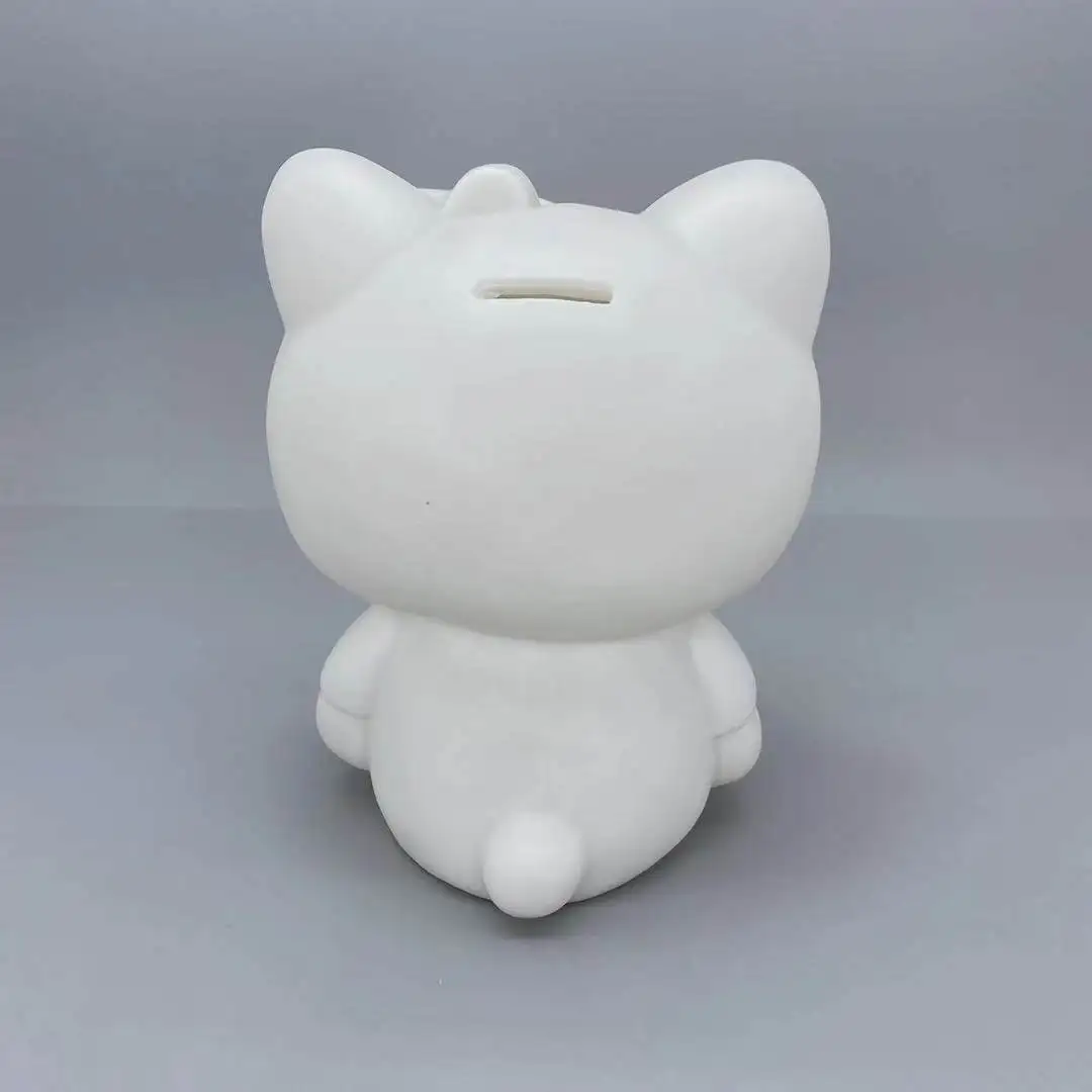 Arts And Crafts Fluid Bear Kit DIY Doll Toys Different Cute Hello Kitty Figures Acrylic Painting Fluid Bears With Piggy Bank