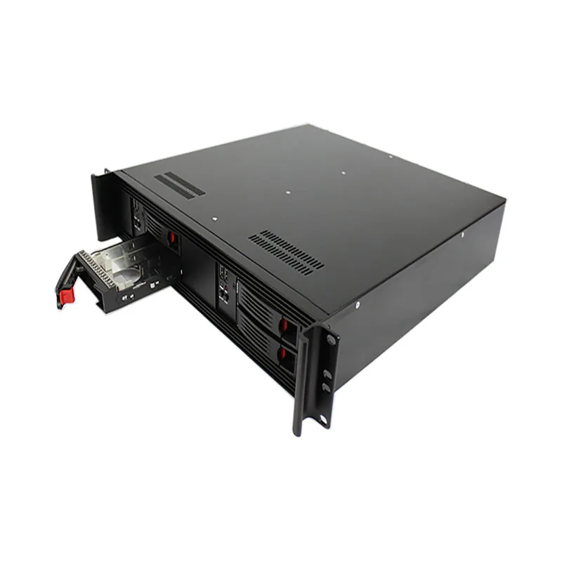 Custom 2U Double Mini ITX System Server Case with IO Interface 4U Hot Plug Server Chassis