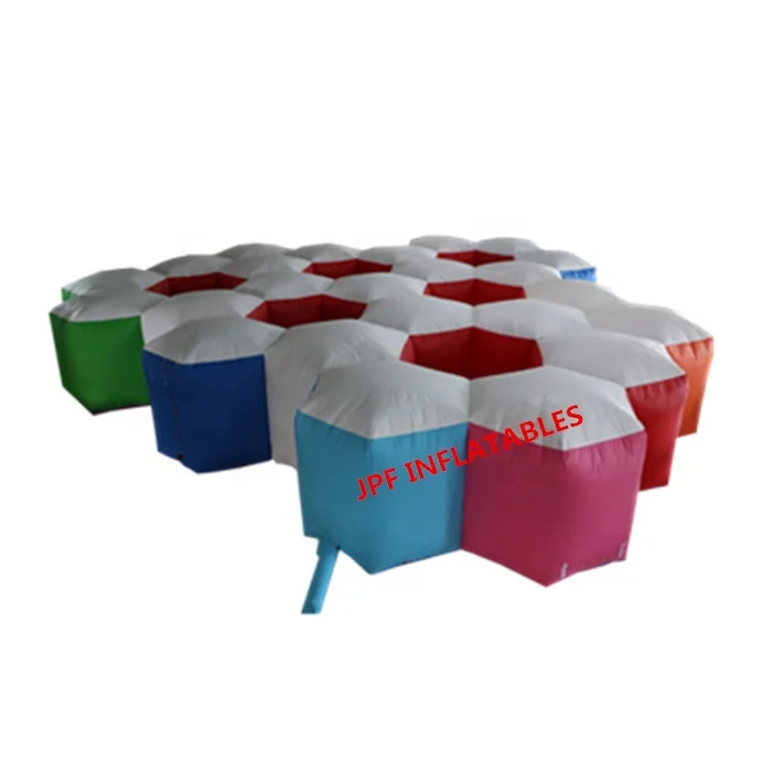 Custom made inflatable lase tag equipment, outdoor large size inflatable lase tag maze for sale