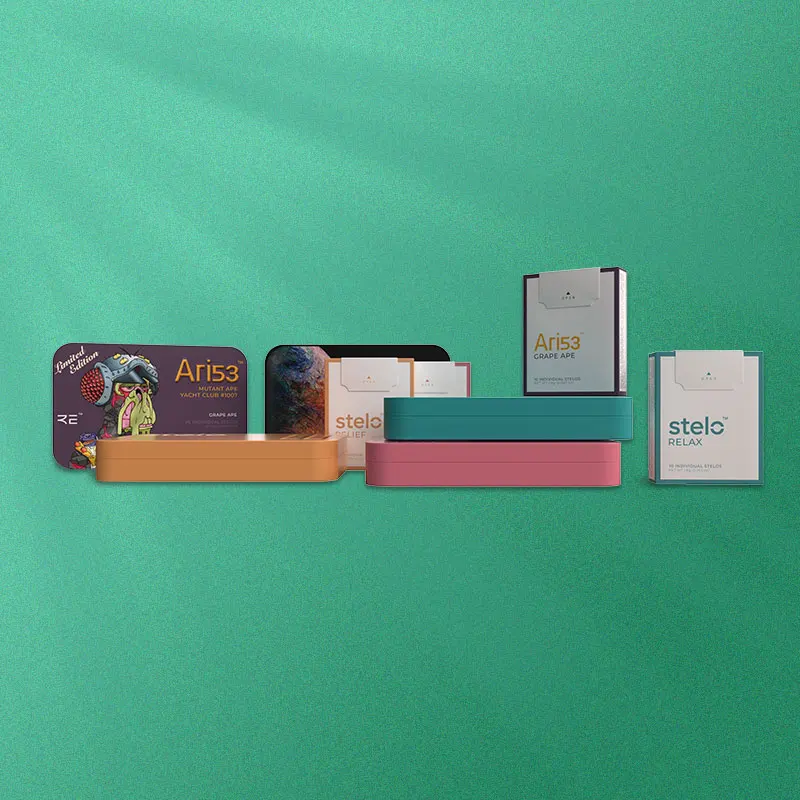 Manufacturers wholesale custom food grade metal hinge packaging tin box