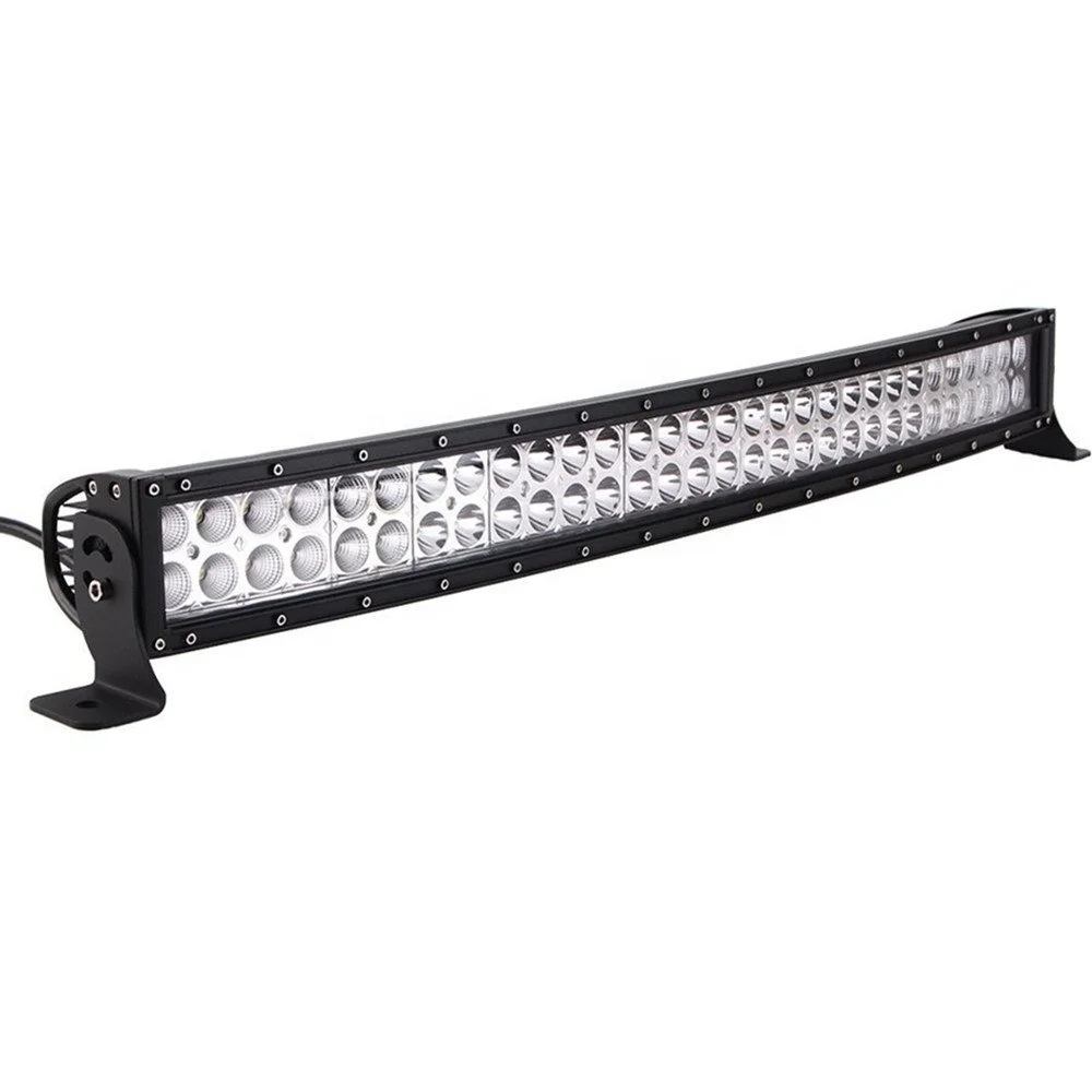 33' Roof Mount Warning Curved Light Bar 180w Waterproof Led Work Lamp Bar For Offroad 4x4 SUV Truck