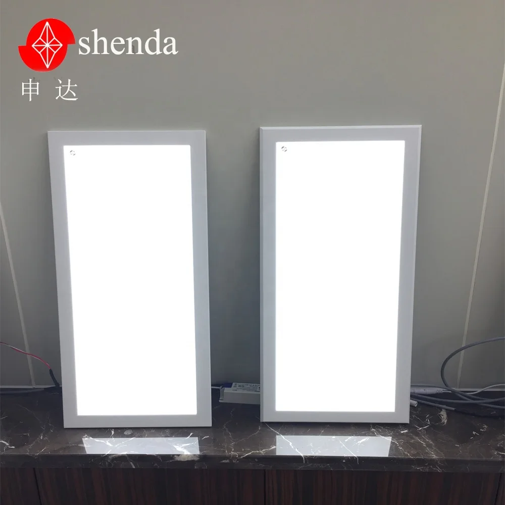 
rohs certificated clean room indoor surface mount ultra thin 24 watt led panel light 1x3 4000K 