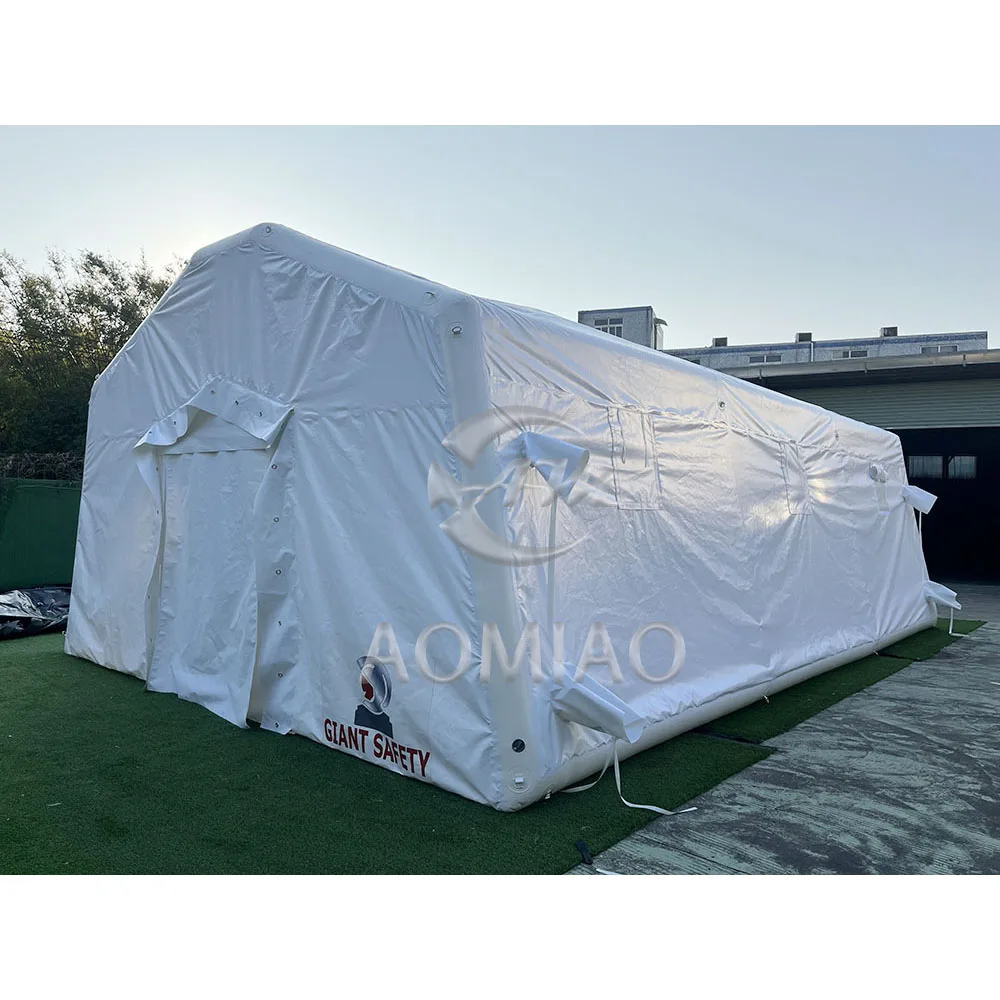 High Quality Air Sealed Inflatable Medical Tents White Inflatable Emergency Rescue Tent For Convenient