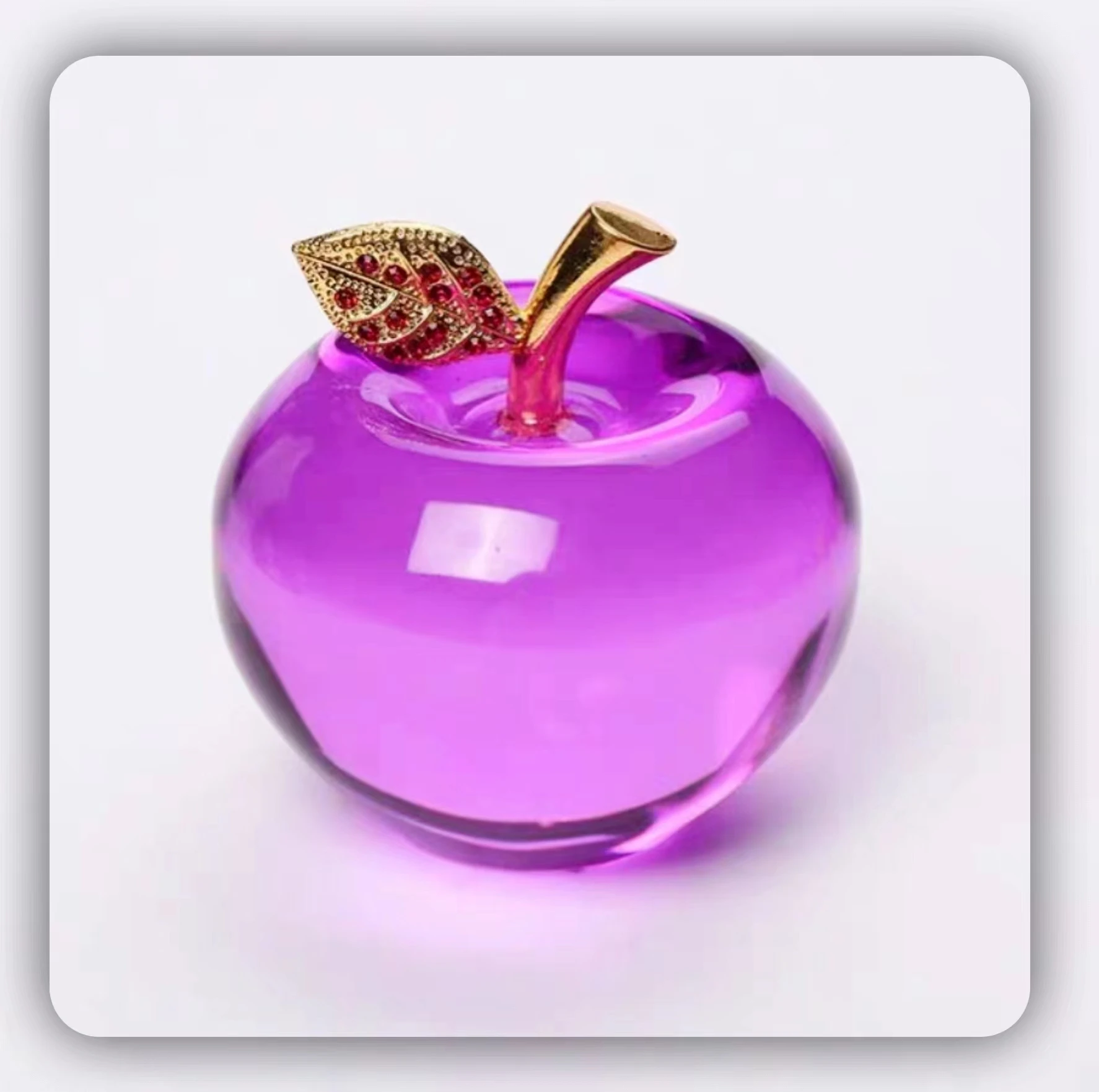Cheap and Beautiful Crystal Apple