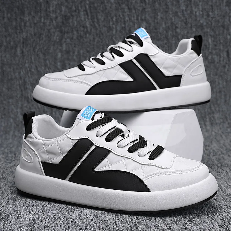 PU upper light weight men fashion sneakers wholesale walking style casual shoes cheapest