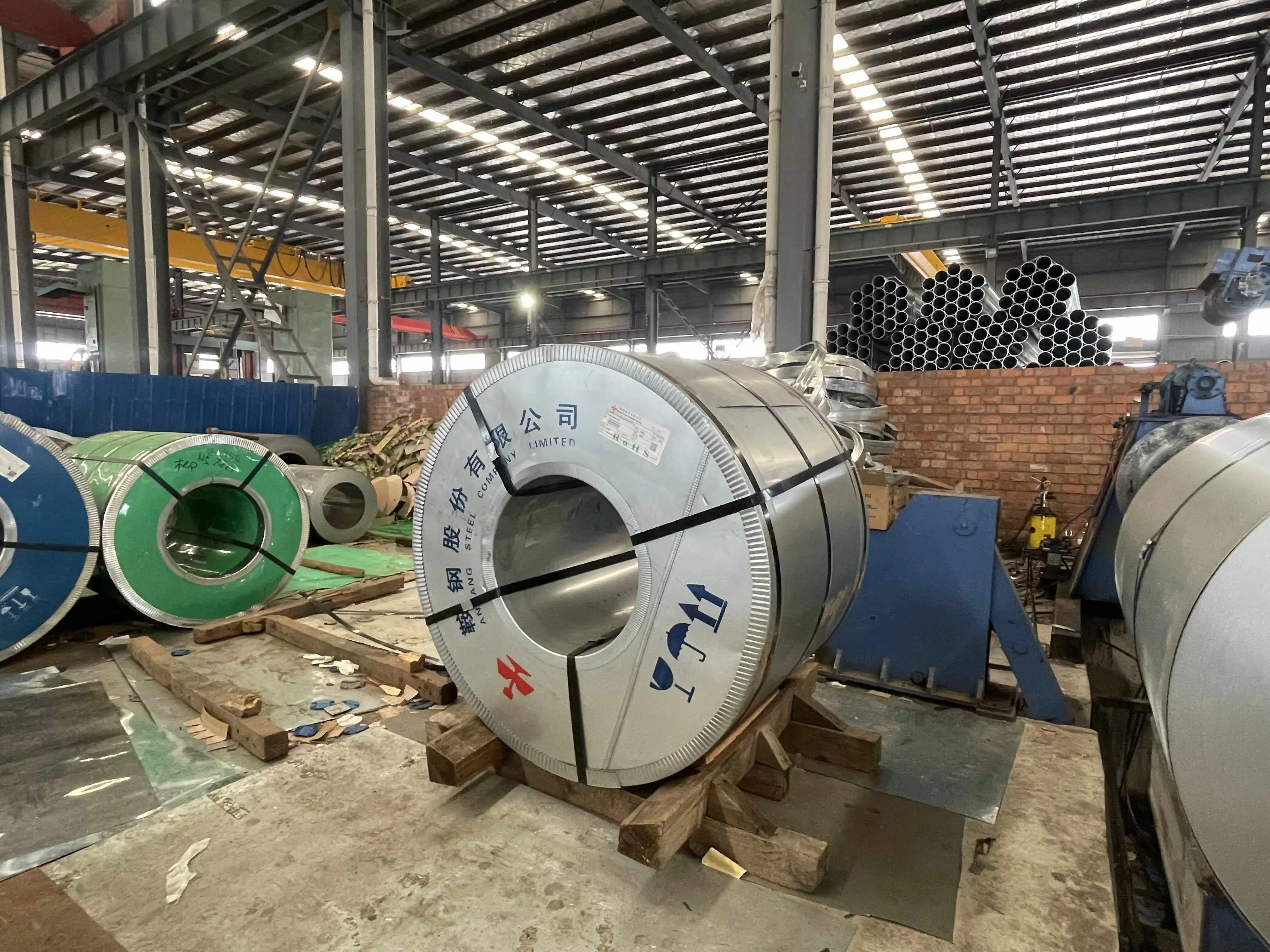 Dx51d Z180 DC01 Z275 Hot Dipped Rolled Steel Coil Zinc Coating Precios de bobinas de acero galvanizado