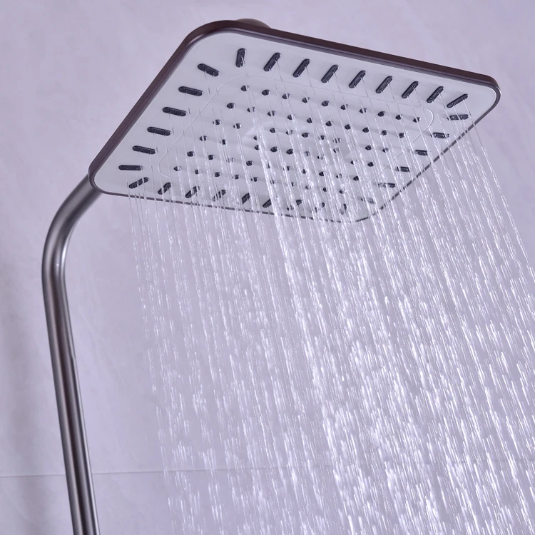 AIM Booster Aurora Silver 4 Functions Ceiling Concealed Shower Head Overhead