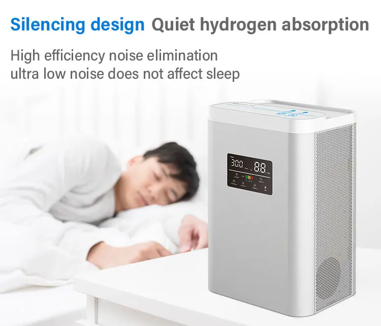 Hot Sale Portable 99.99% High Purity 600Ml/Min H2 Generator Spe Pem Hydrogen Inhalation Machine
