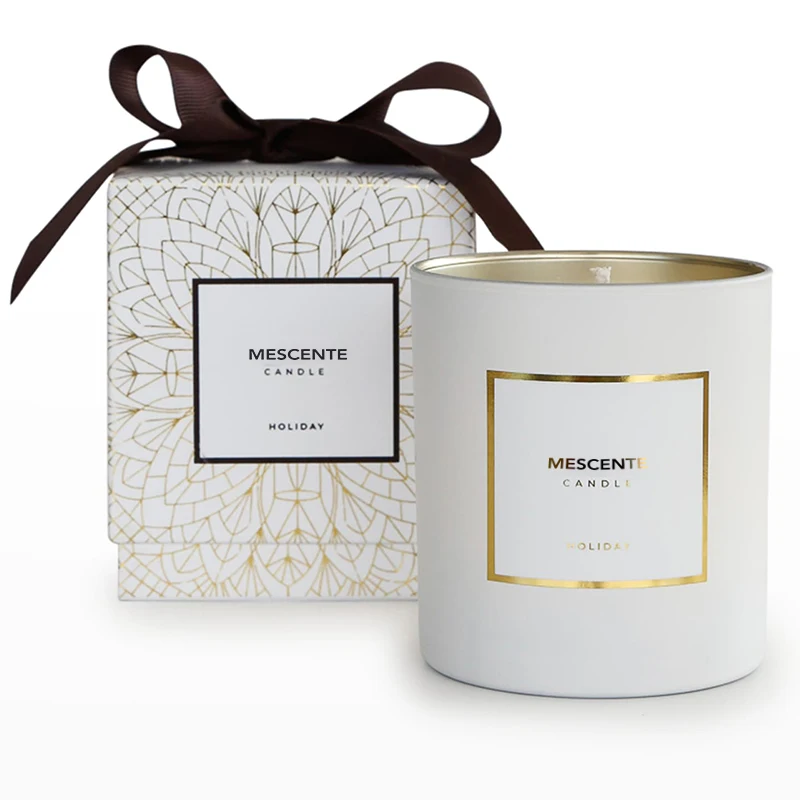 Mescente popular perfume best boy smells scented soy candles, jasmine candle on sale