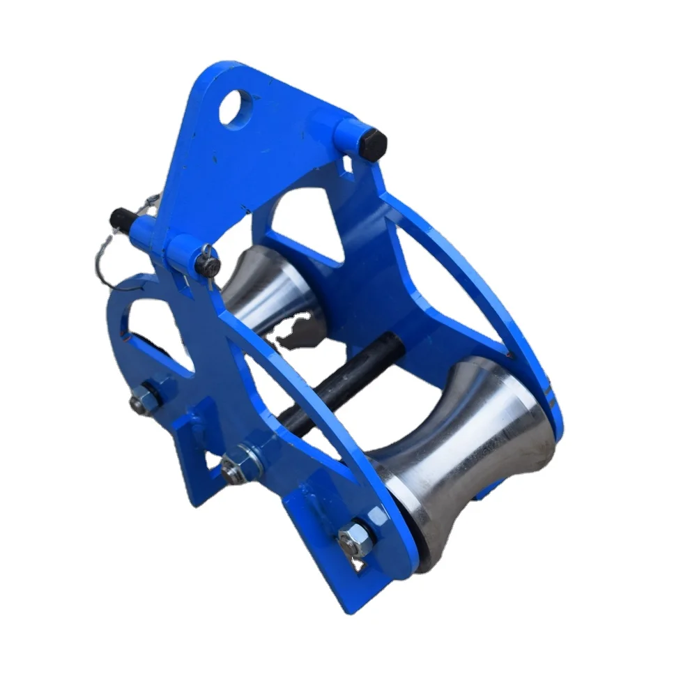 Plastic Nylon Laying Construction Aerial Cable Pulling Rollers Cable Pulleys