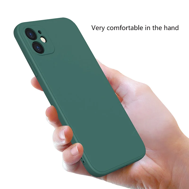 Оригинальный заводской мягкий чехол из жидкого силикона для iPhone 13 Pro Max телефона с индивидуальным логотипом мобильного 12