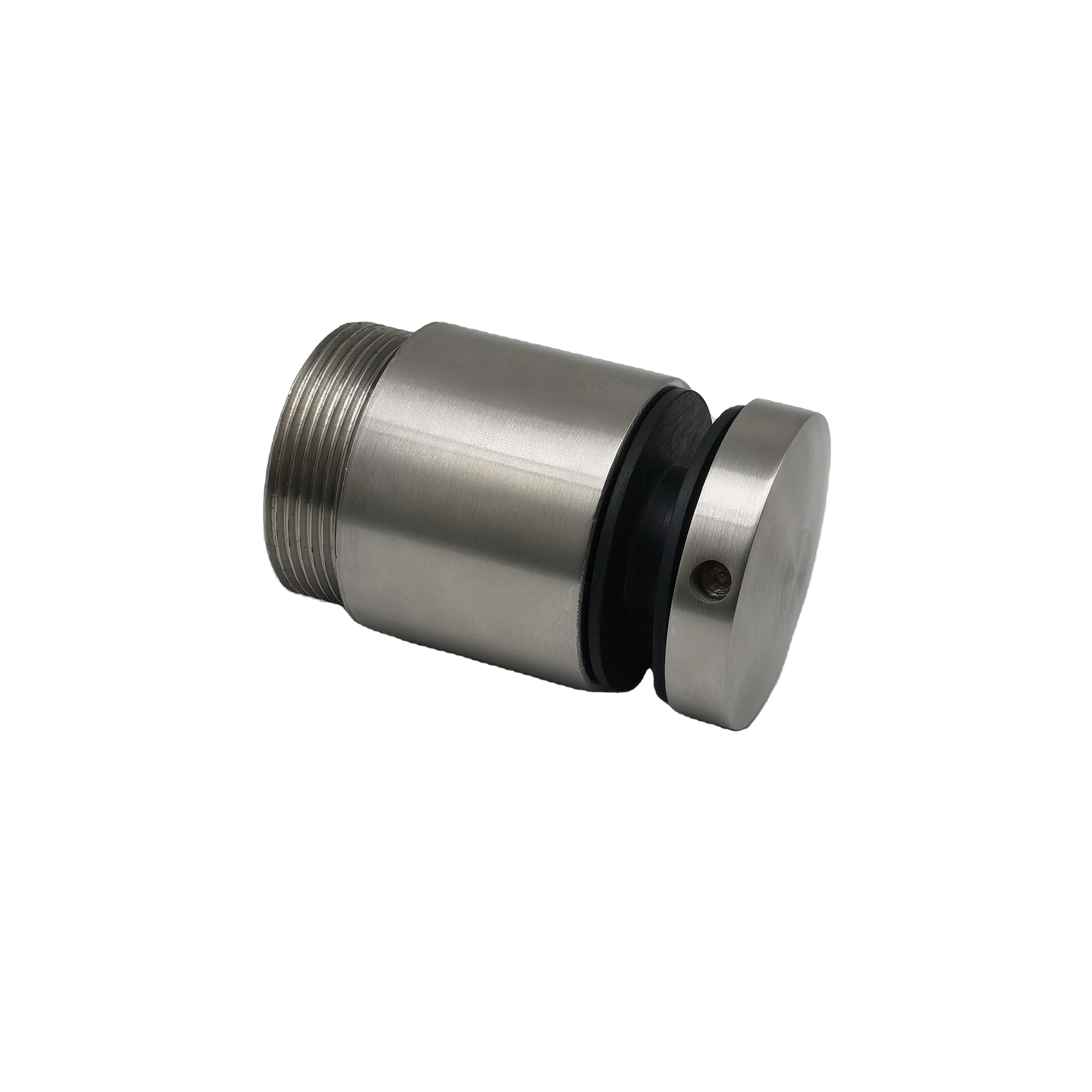 Glass stair hardwares chrome standoffs glass fitting glass balustrade