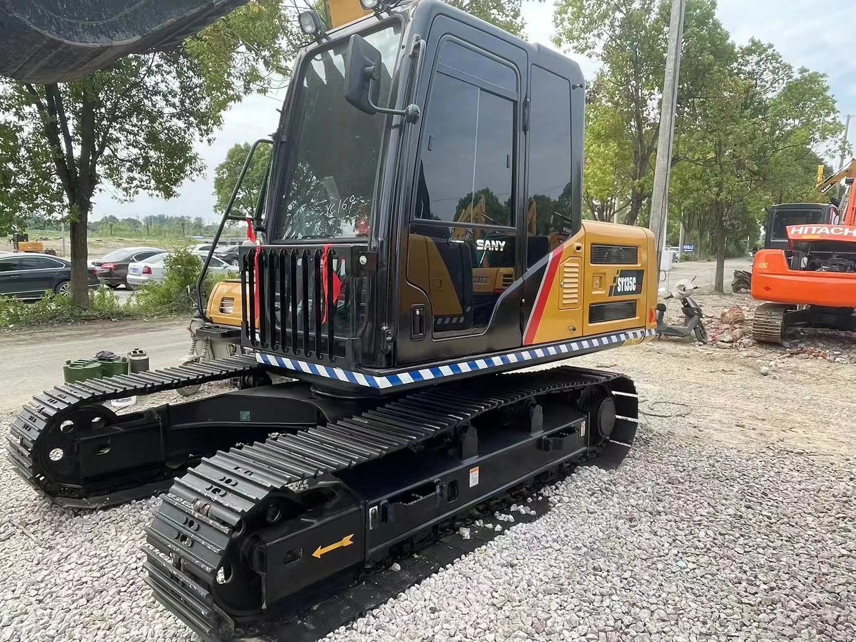 Экскаватор оригинальный Sany SY 135135 155 95 75 сделано в Китае хорошее использование по самой низкой цене с низким потреблением масла