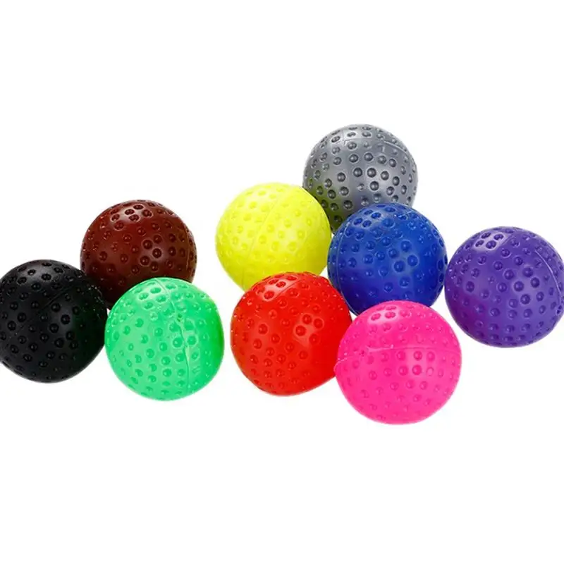 Factory spot wholesale single color hollow plastic golf cat toys
