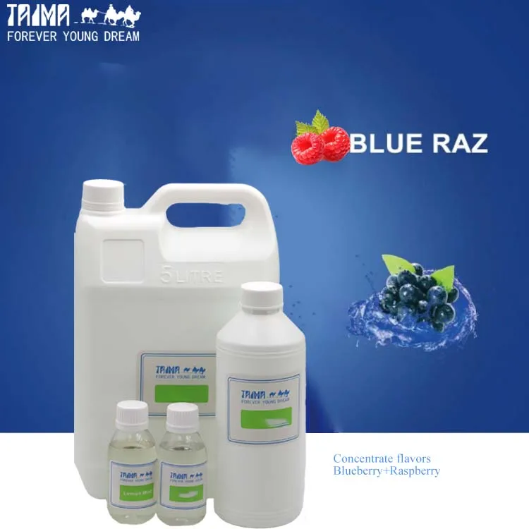 Blue Raz concentrate fruit flavor is Blueberry and Raspberry flavor Blue Razz for  liquid juice