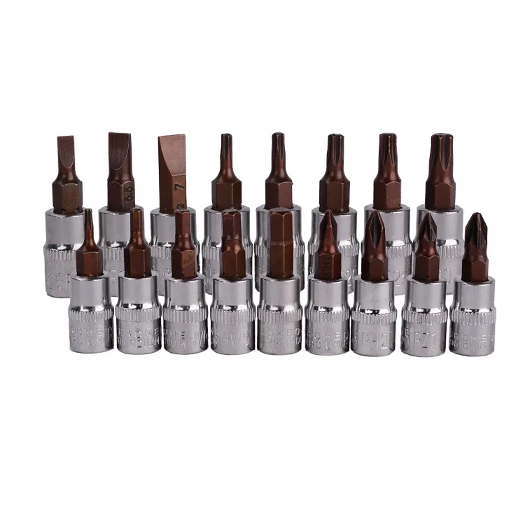 Heavy Duty Standard Edition Portable 53 pcs Auto Car Repair Hand Tools Socket Wrench Set With Plastic Box