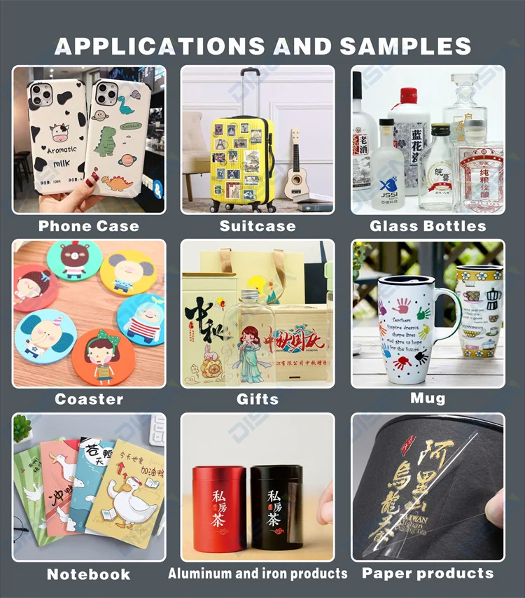 sublistar linkon refine procolored sticker film printing achi a3 uv-star iii flatbed used dtf uv inkjet printers for epson l1800