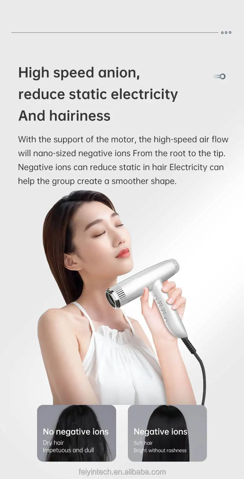FEIYIN Constant Temperature Control Fast Delivery     Portable Hair Dryer