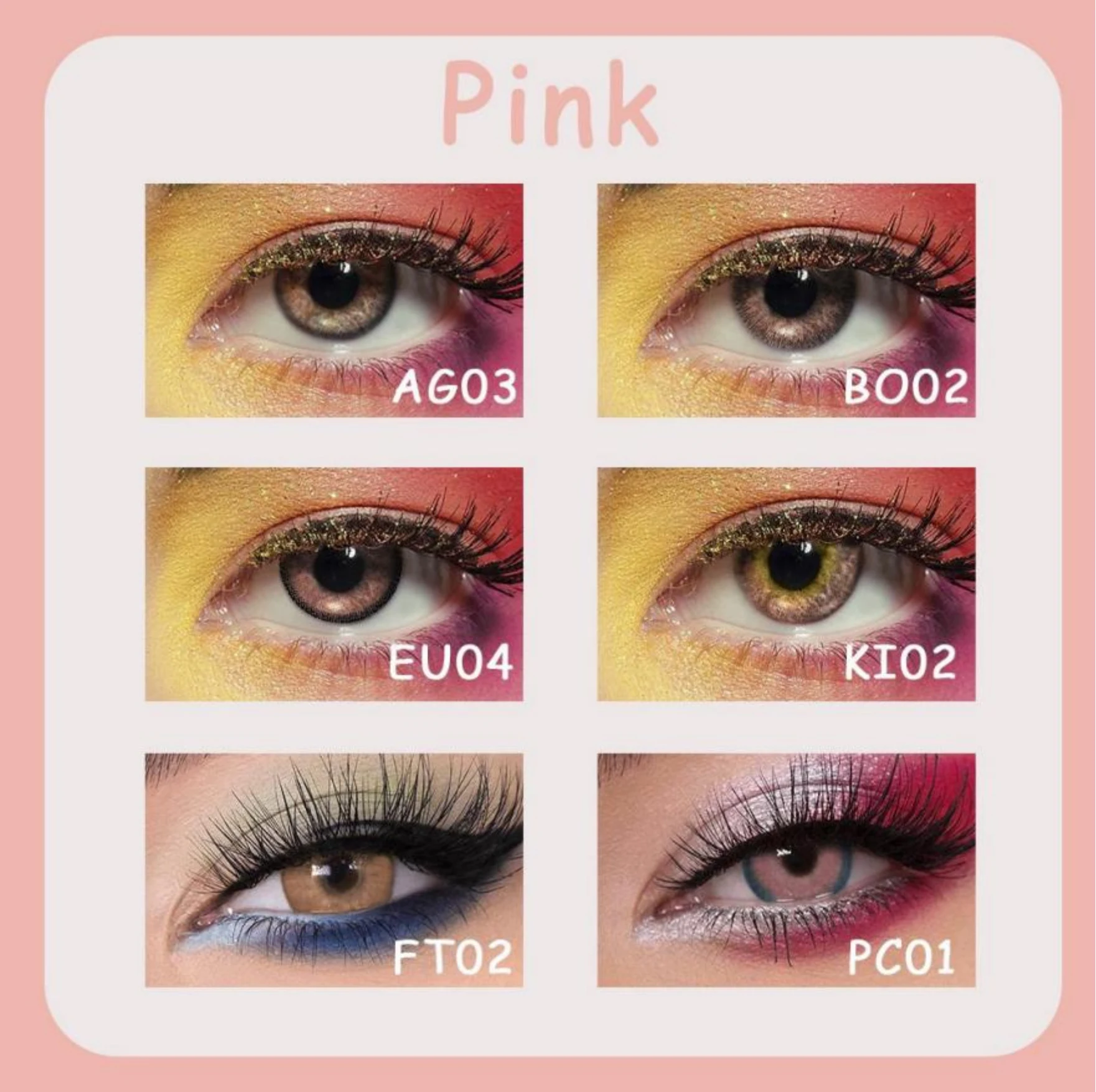 Mesiru Wholesale Customize Yearly Athena Sugar Gray Cosmetic Eye Lenses Color Contact Lenses