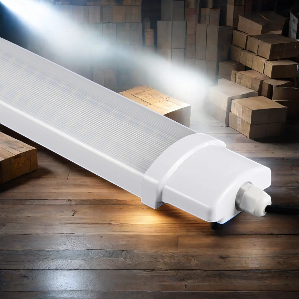 High Brightness 40W LED Lamp 1.2m Waterproof Moisture-Proof with Three Anti-Purification Systems Integrated Plastic PC IP65