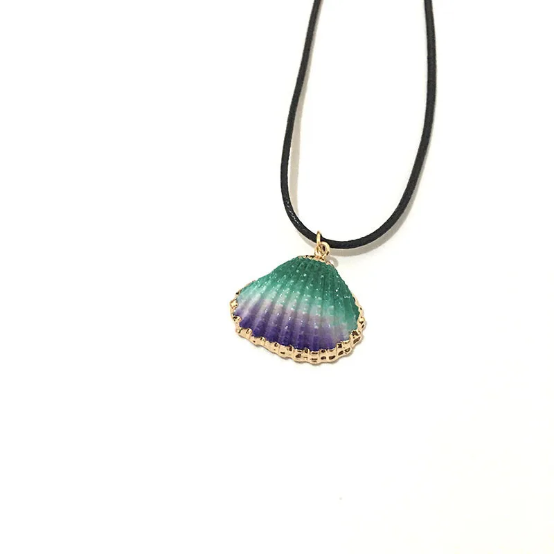 Fashion Hot Selling beach necklaces Natural Seashell Chokers Shell Scallop Pendant Boutique Necklace Jewelry for Women