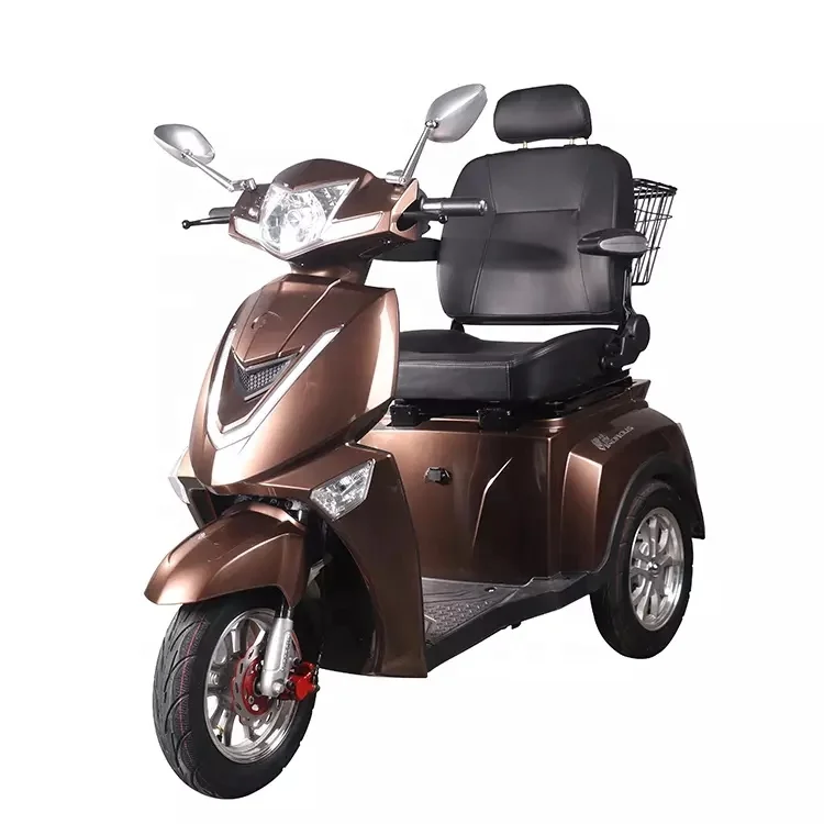 Hot Sell 1000W Electric Tricycle Motorcycle Electric Scooters 3 Three Wheel Disability With Padals For Adults/elderly