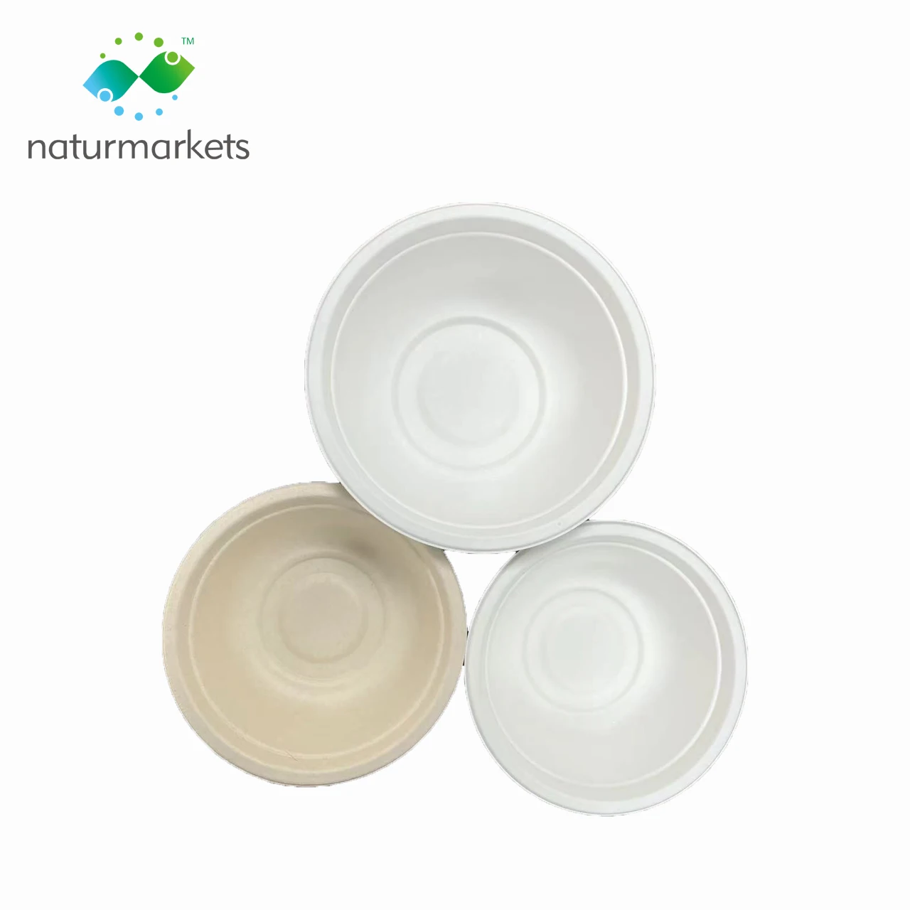 PFAS Free 12 Oz Eco Friendly Biodegradable Bagasse Pulp Soup Bowls Takeaway Food Packaging Disposable Soup Bowl