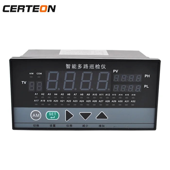AC220V DC 24V xmtd multi channel RTD measurement analysis instruments incubator temperature controller for heating thermostat