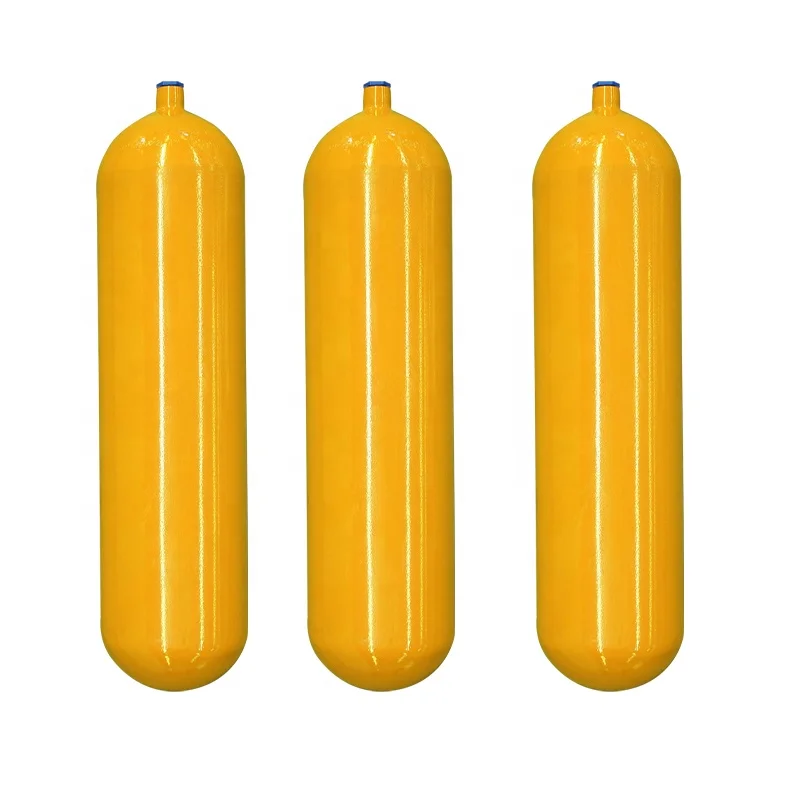 CNG Cylinder 150L 406Mm Type 1 Composite Gas Cylinder For European Market