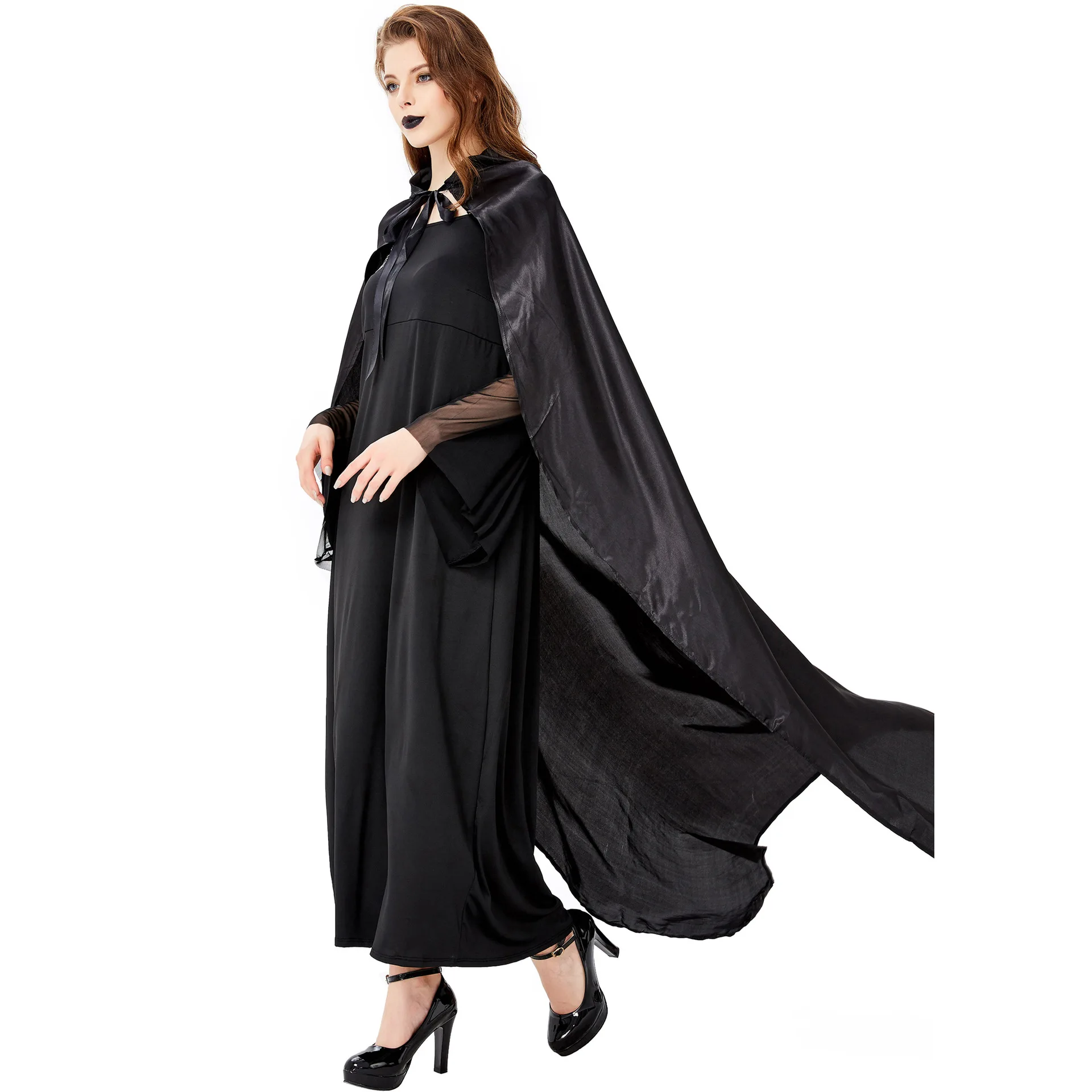 Muslim ladies abaya style fashion two piece set turkey women chiffon long dress