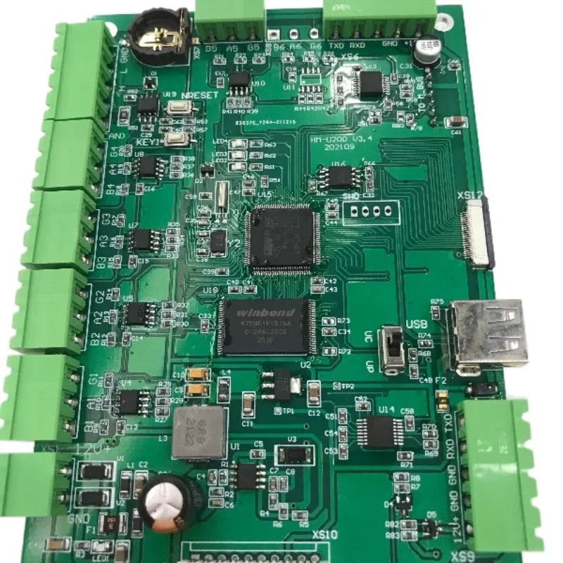 multilayer pcb double-sided industrial control pcb crcuit board assembly