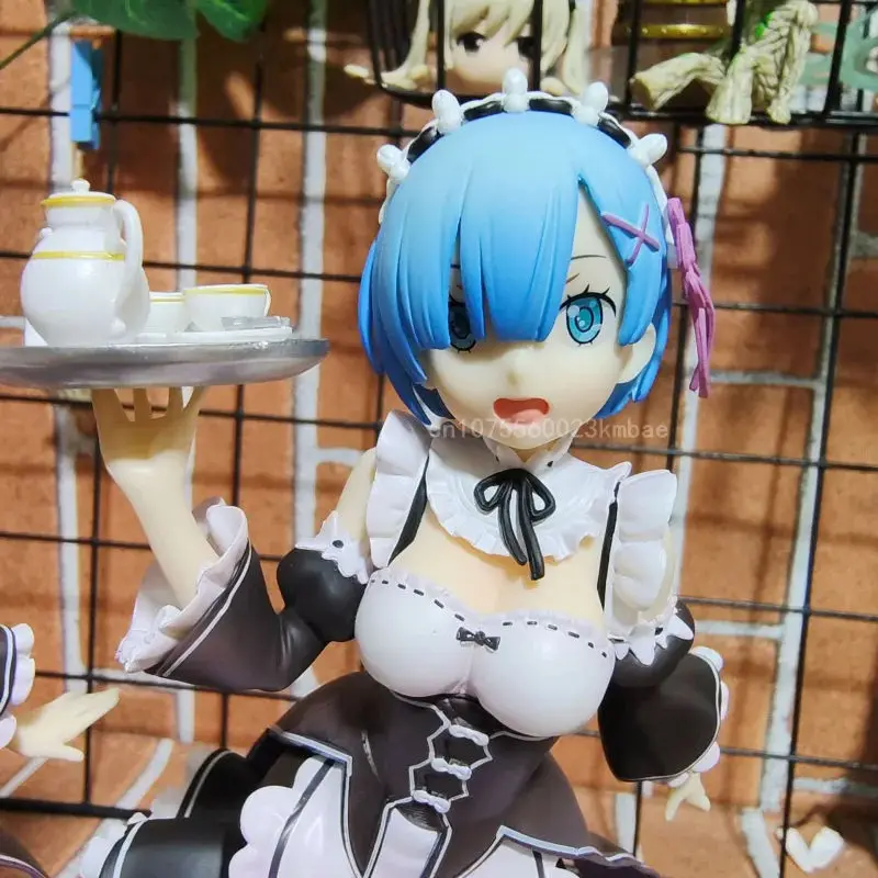 2024 Hot Anime Re Life In A Different World From Zero Rem Anime Cartoon Anime Statue Pvc Action Figure Toys Gift For Kids