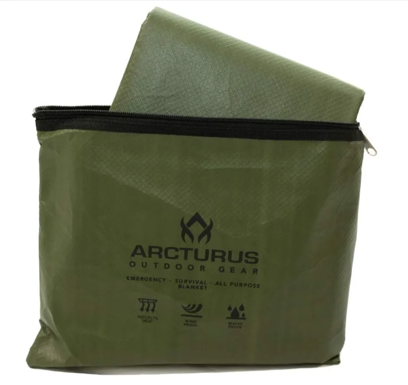 Hot Sale Outdoor First Aid Rescue Gold Foil Thermal Longer Emergency Blanket Wholesale Mylar Survival Blanket