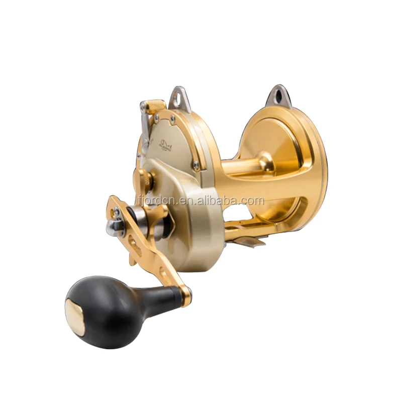 FJORD In Stock 3+1BB 4.1:1 Top Quality Boat Sea Fishing Reel Metal Trolling Fishing Reel
