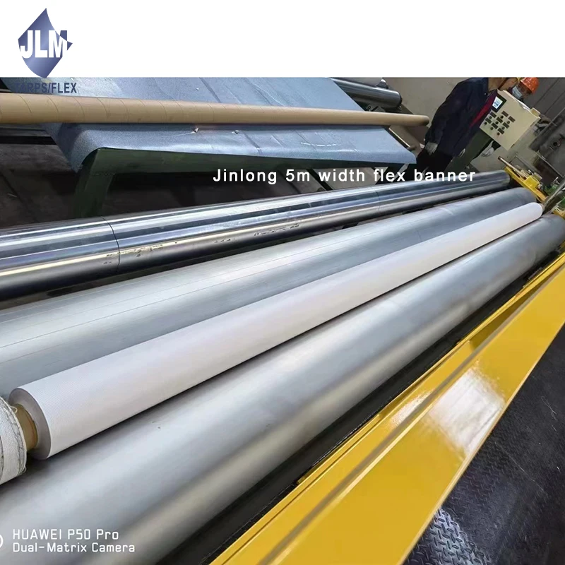 380gsm 550gsm PVC Tarpaulin Flex Banner Roll Solvent Printing for Billboard Banner Advertising Material