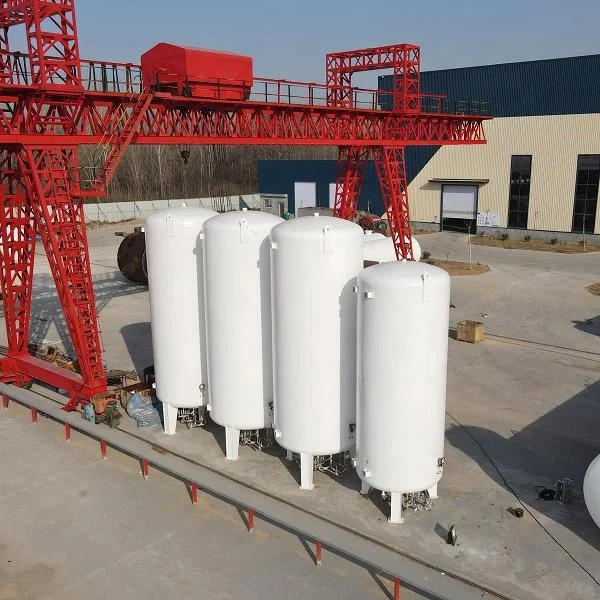Fuel Chemical Storage Equipement LNG CNG Big Capacity Double Wall Tank Fuel Storage Tanks