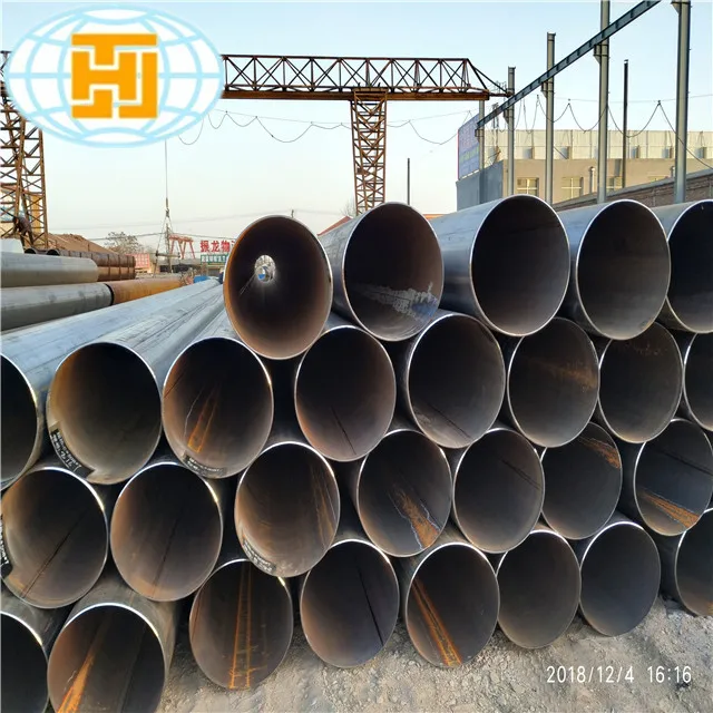 Черная окрашенная стальная труба API 5L GRA/GRB ERW для нефтяной и газовой промышленности