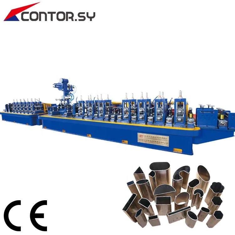 
ERW Pipe Mill Line Production GI Carbon Matel Steel Machines Price Square Welded Pipe Mill Line Tube Mill Cold Flying Saw 